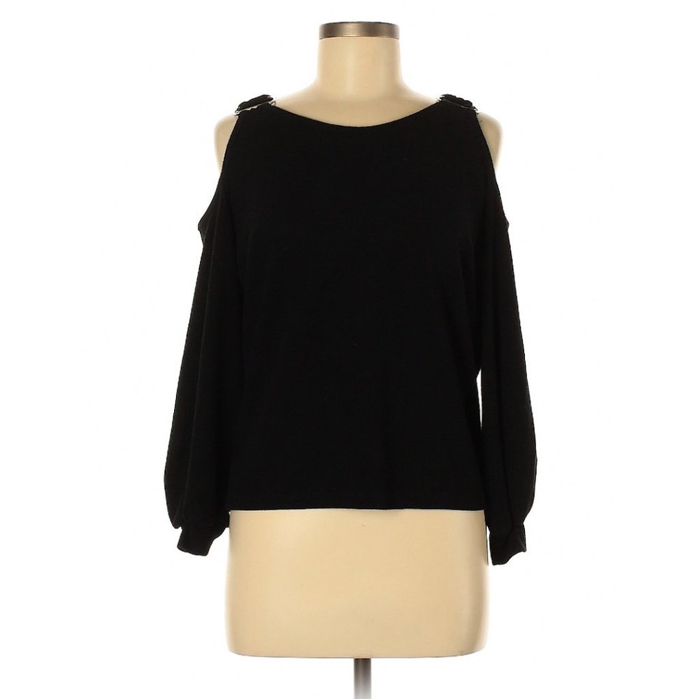 Pixie Market Pullover Black Sweater